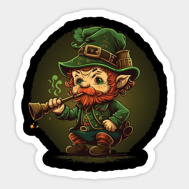 leprechaun Sticker by Trontee